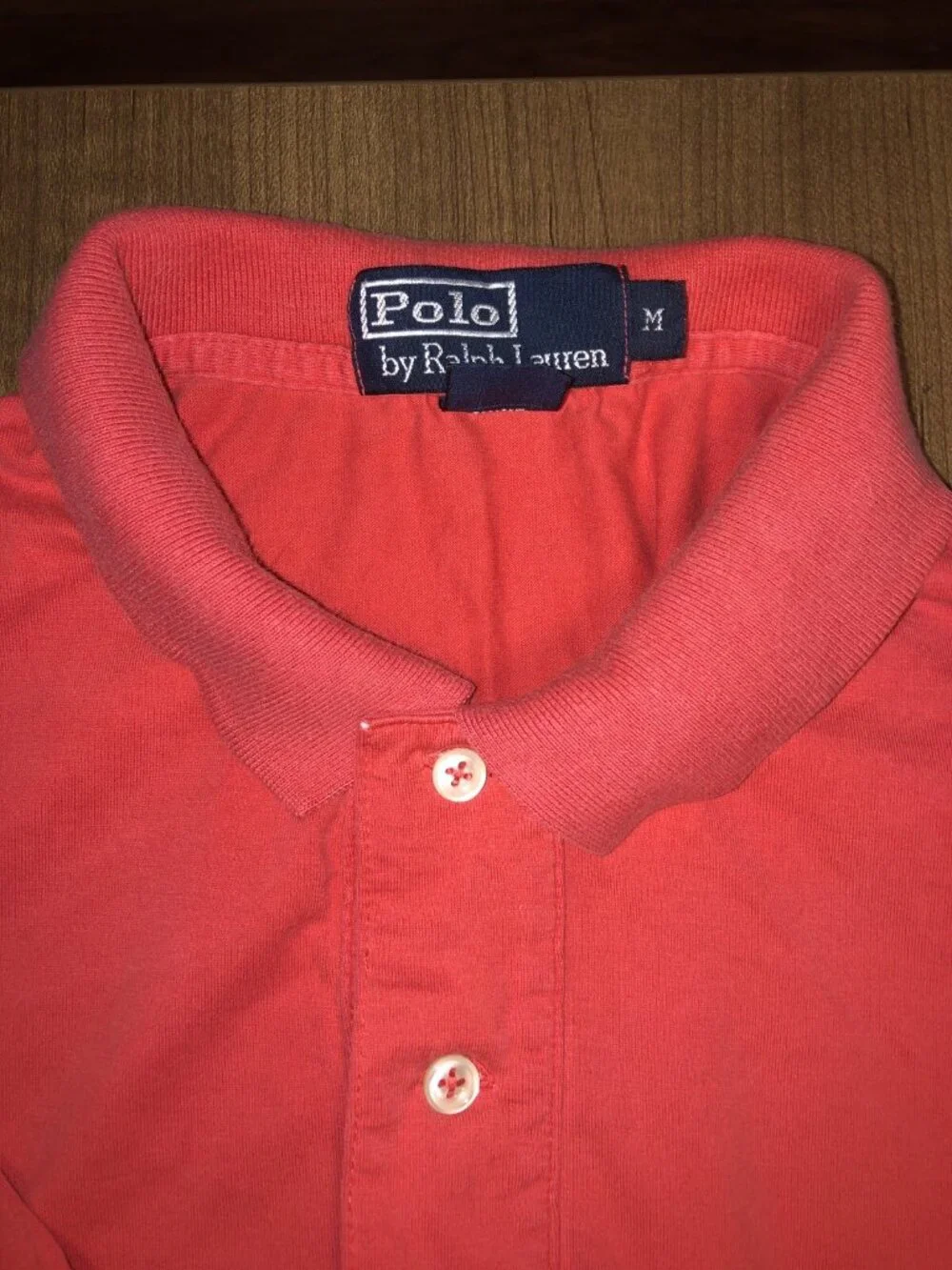 Vintage Polo Ralph Lauren Golf Polo Shirt Medium Red Polo Logo Men’s Casual